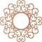 Ekena Millwork Reims Wood Fretwork Pierced Ceiling Medallion, Cherry, 18"OD x 6 7/8"ID x 1/4"T CMWP18X18X0250RECH - alternate 4